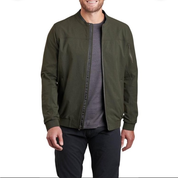 Kuhl Jackets & Coats Kuhl Silencr Bomber Jacket Olive Green Medium